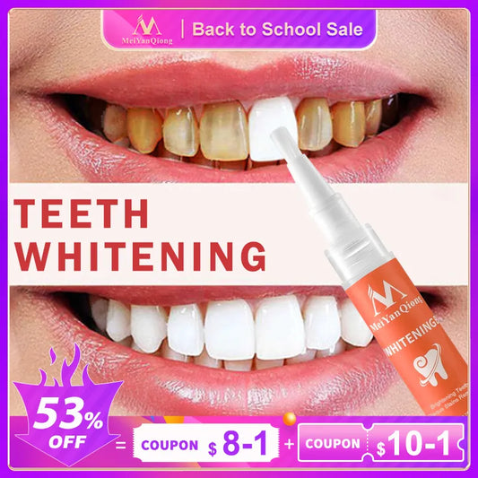 New Teeth Whitening Pen Tooth Gel Whitener Bleach Remove Stains Instant Smile Teeth Whitening Kit Cleaning Serum Beauty Health